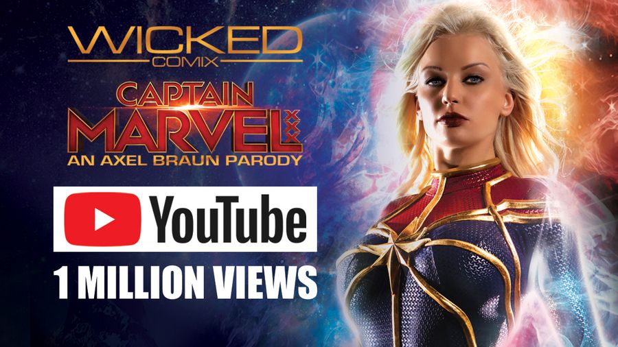 Wicked Comix's 'Captain Marvel XXX' Trailer Tops 1 Million Views