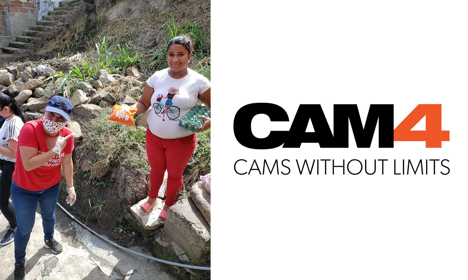 Cam4 Provides Food and Supplies to Colombia's Needy