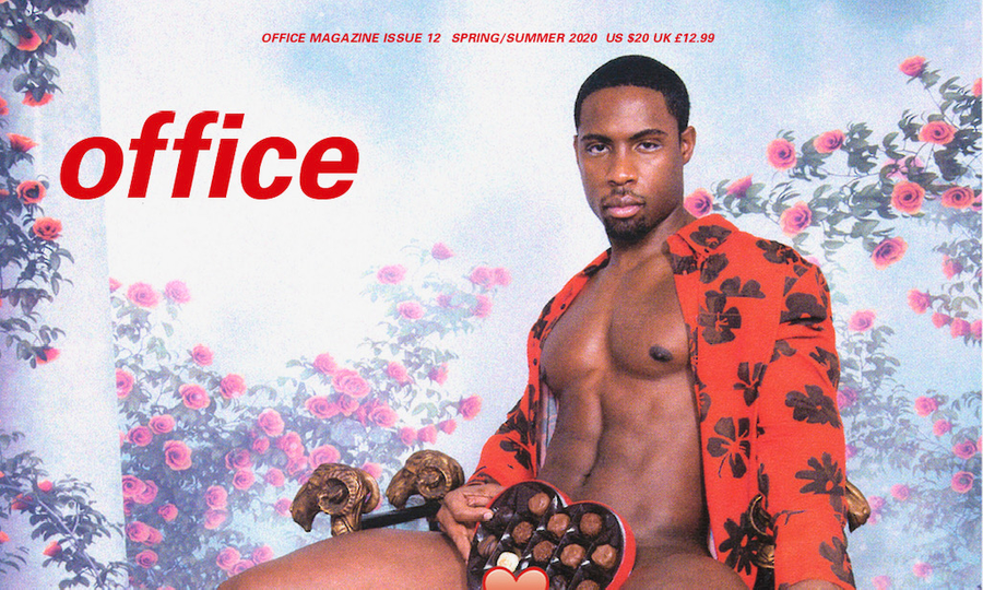 DeAngelo Jackson Scores Cover of 'Office' Magazine
