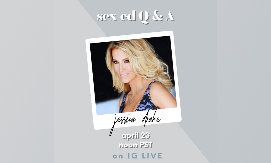 Jessica Drake Offers Live Sex Ed Q&A On IG April 23 at Noon