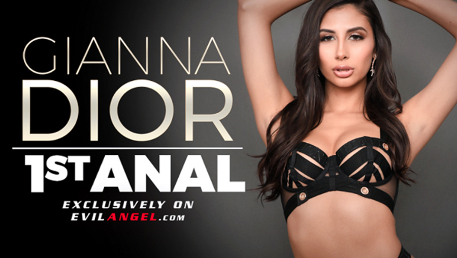 ‘Gianna Dior’s First Anal’ Premieres On EvilAngel.com