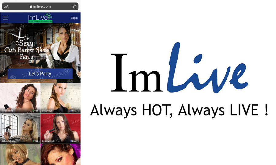 ImLive Launches 'Sexy Cuts' for Cutting One's Hair With Cam Model