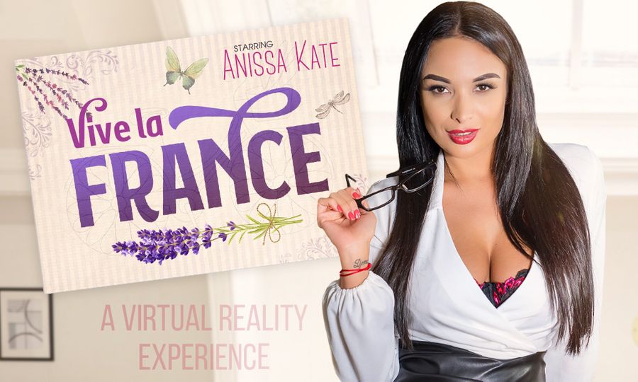 Anissa Kate Stars in VR Bangers' New Release 'Vive la France'