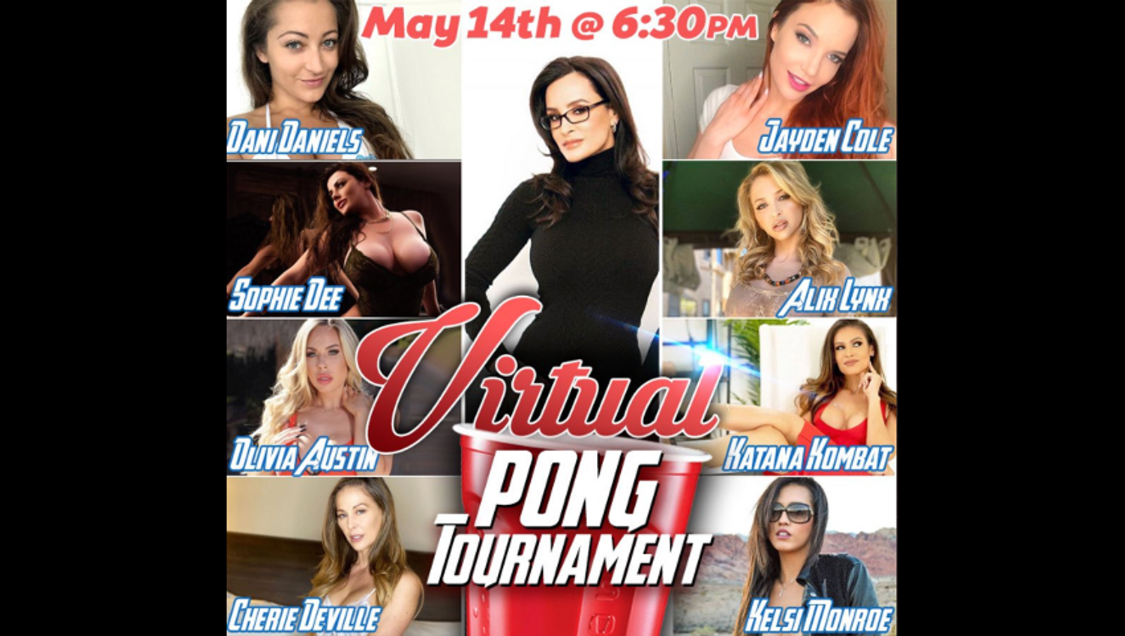 CamSoda Announces Virtual Pong Tournament With Adult Stars