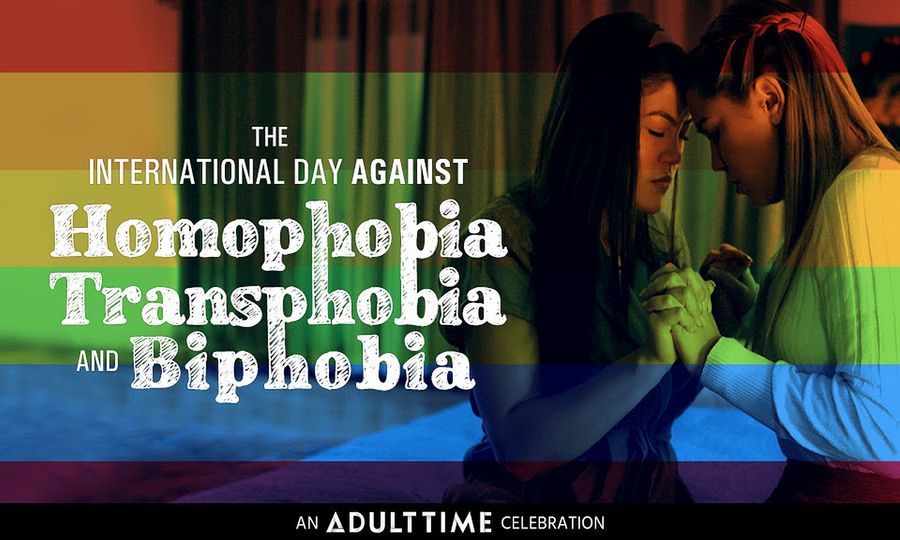 Adult Time Spreads Sapphic Love for Intl. Day Against Homophobia