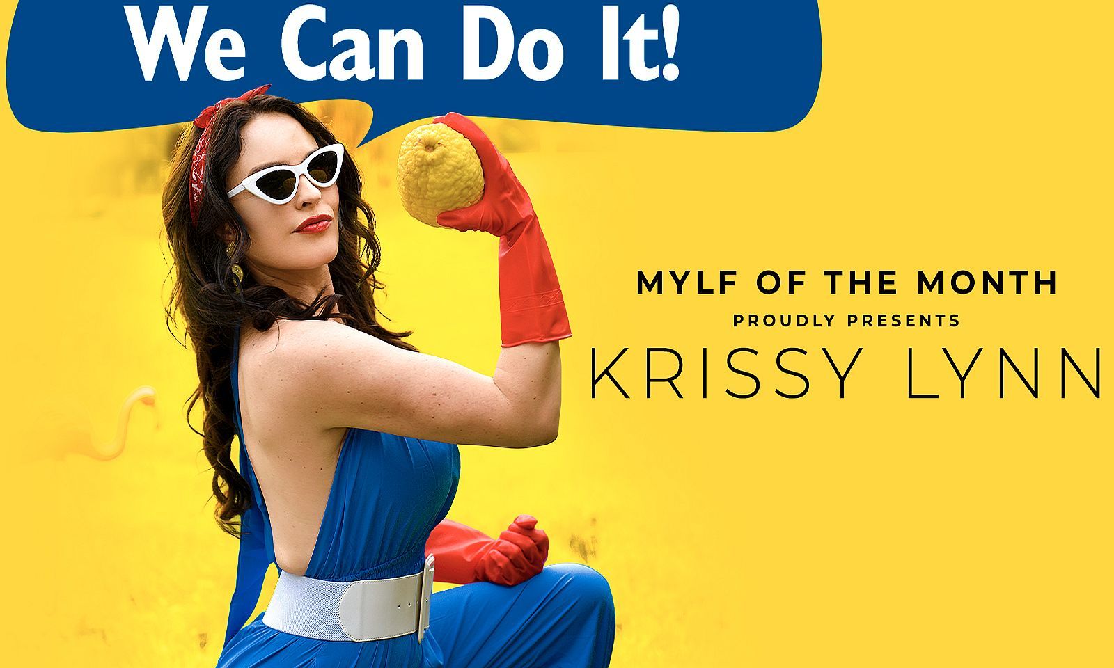 Krissy Lynn Celebrates Mother's Day All Day as MYLF of the Month