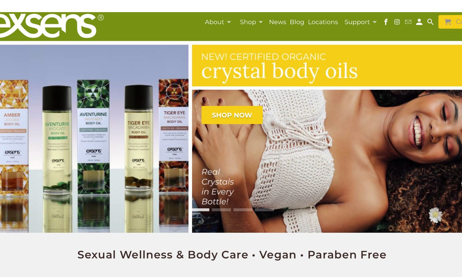 Exsens Re-Launches Website With Expanded Sexual Wellness Content