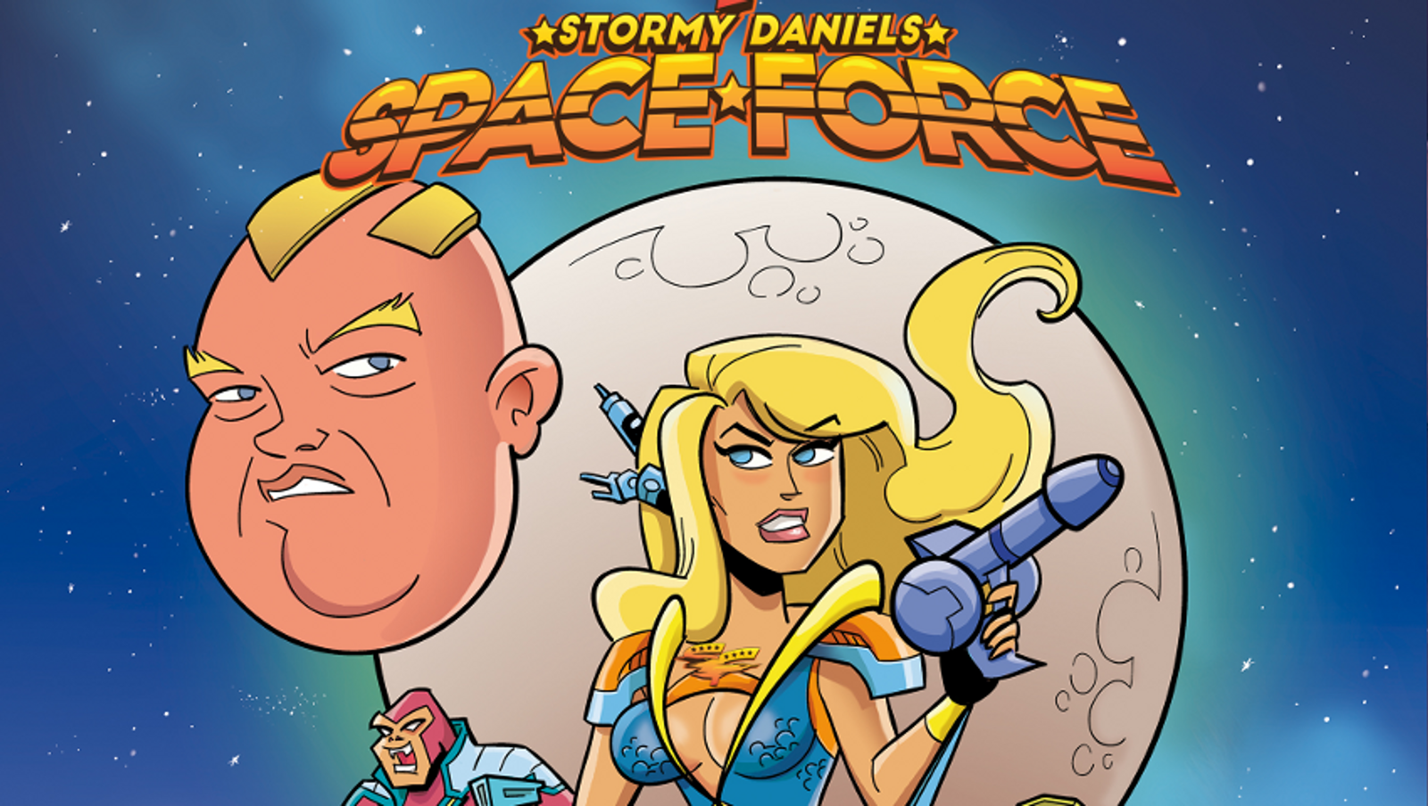 Stormy Daniels Commands ‘Space Force’ In New Sci-Fi Comic Book