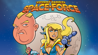 Stormy Daniels Commands ‘Space Force’ In New Sci-Fi Comic Book
