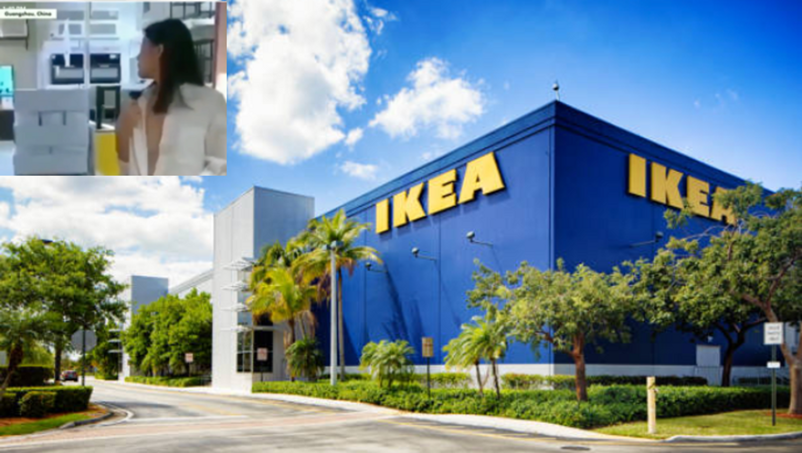 Woman Caught Masturbating at IKEA in Viral Video