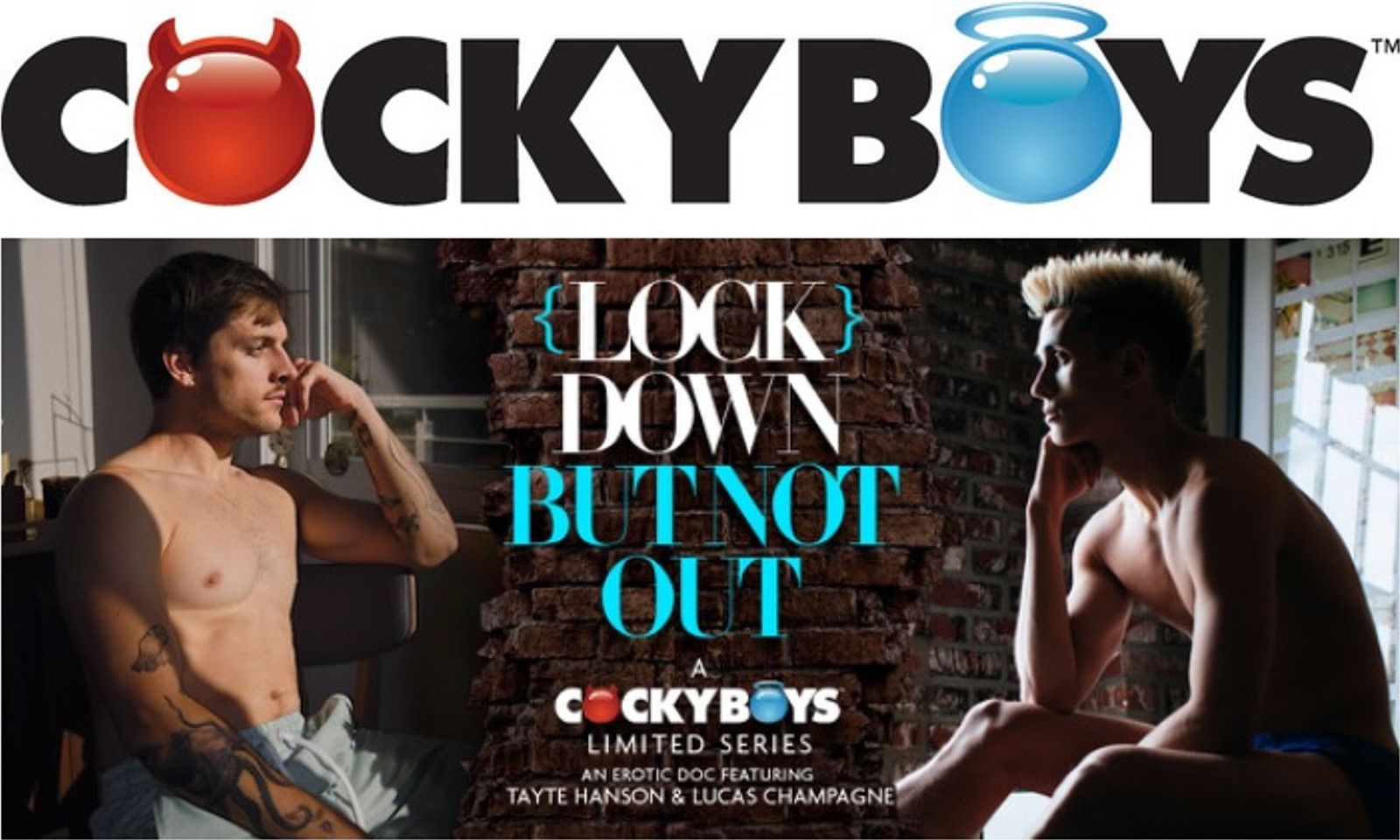 CockyBoys Debuts Erotic Documentary '(Lock) Down But Not Out'
