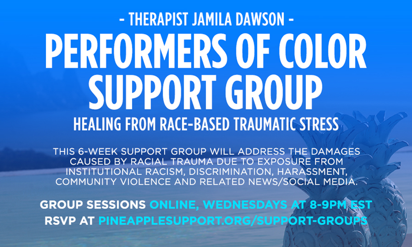 Pineapple Support Launches Racial Trauma Support Group