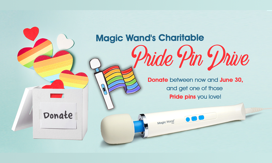 Magic Wand Celebrates Pride Month With Charitable Pride Pin Drive