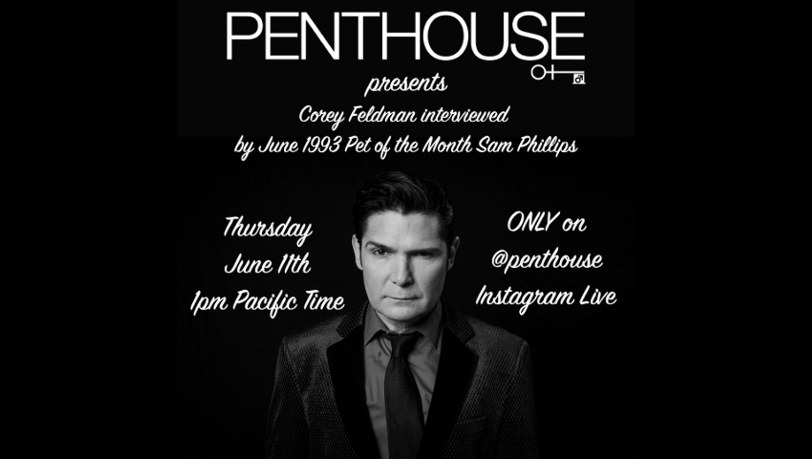 Corey Feldman Set for IG Live Interview With Sam Phillips