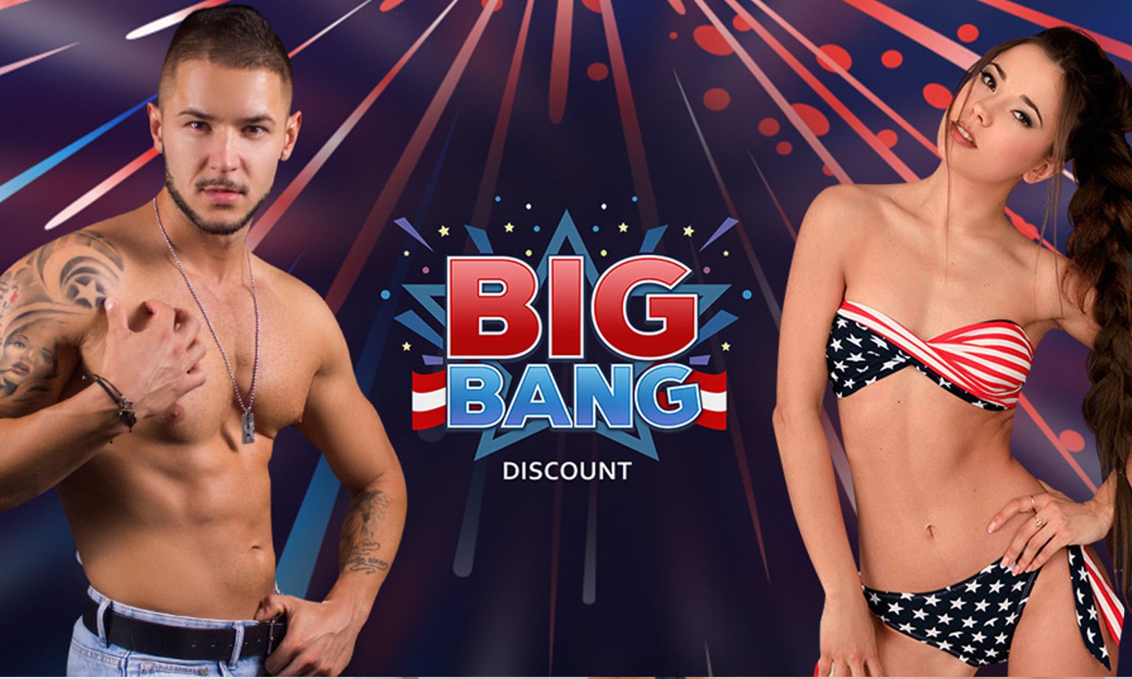 Flirt4Free to Mark Independence Day With Expanded Big Bang Promo