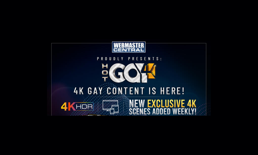 WebmasterCentral Offers 4K Gay Video Content to Studios, Sites