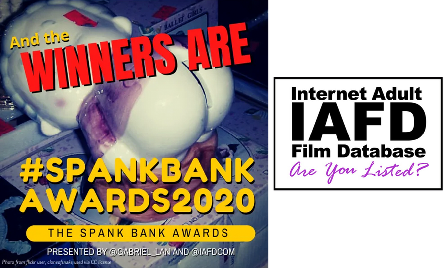 IAFD Announces 2020 Spank Bank Award Winners