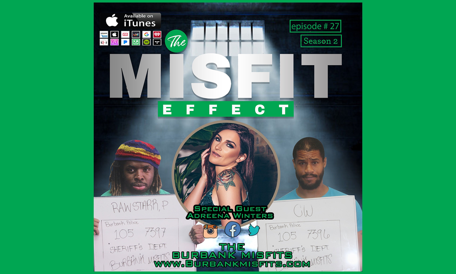 Adreena Winters Spills The Beans On 'The Misfit Effect' Podcast