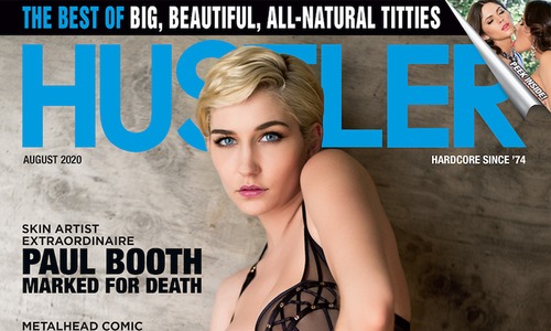 Hustler's August 2020 Issue Is Now Available Online