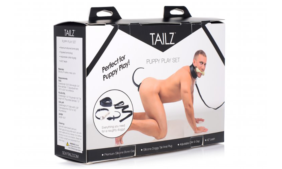 XR Brands Now Shipping Tailz Puppy Play Kit
