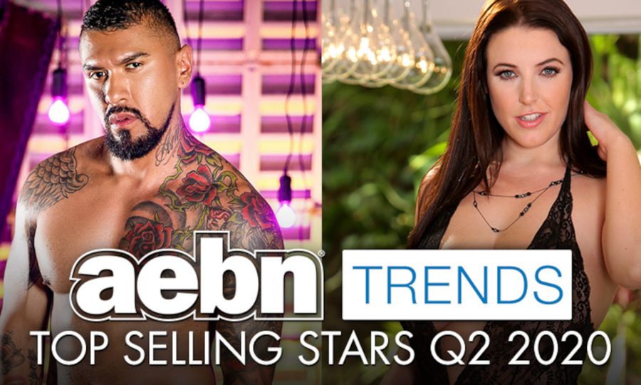 Angela White and Boomer Banks Lead AEBN's Top 10 Performers Lists