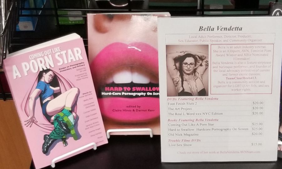 Adam & Eve Store Display Helps Promote Bella Vendetta