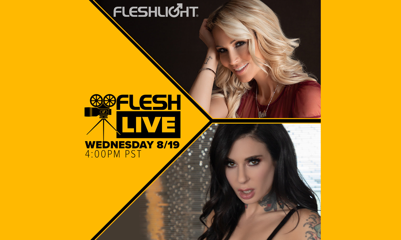 Jessica Drake Guests on Fleshlight’s Series 'FleshLive' Today