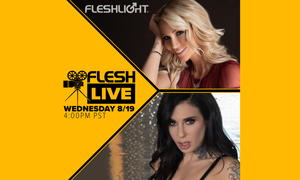 Jessica Drake Guests on Fleshlight’s Series 'FleshLive' Today