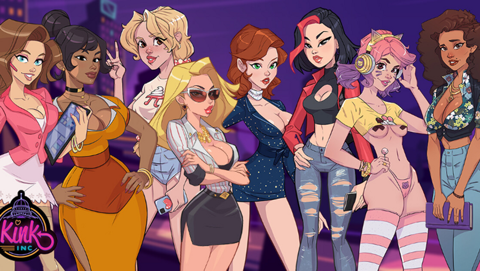 Nutaku Releases Tender Troupe's 'Kink Inc.' Game