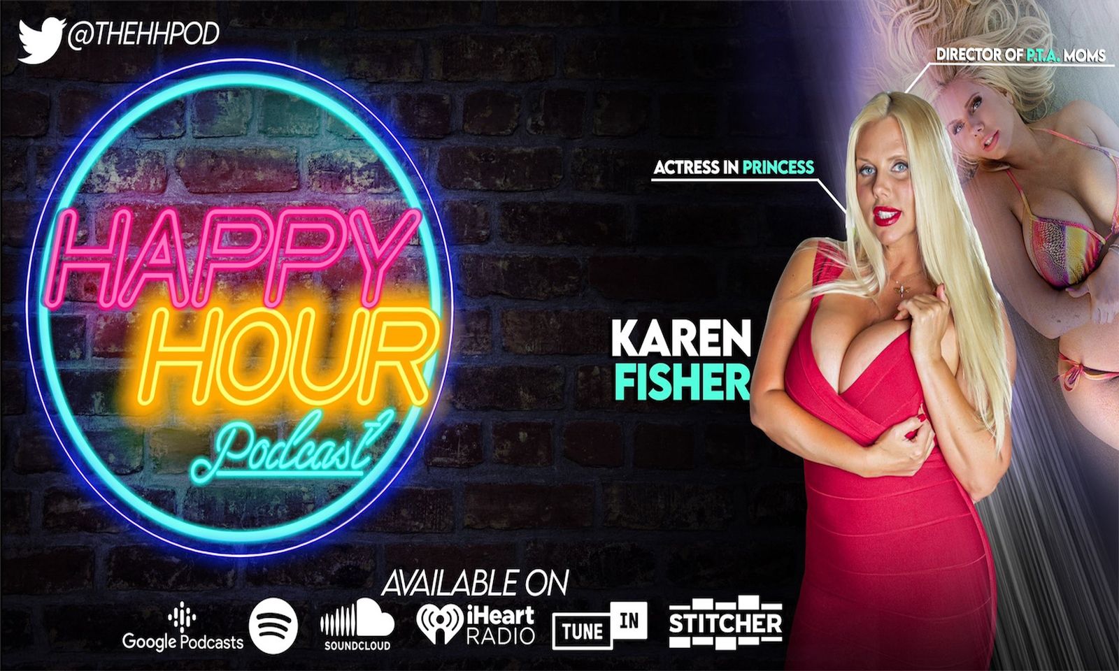 Ultimate MILF Karen Fisher Makes 'The Happy Hour Podcast' Happier