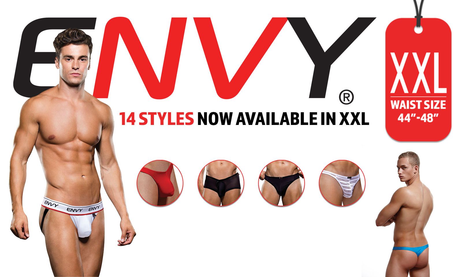 Xgen Products Now Offering Envy Menswear in New XXL Size