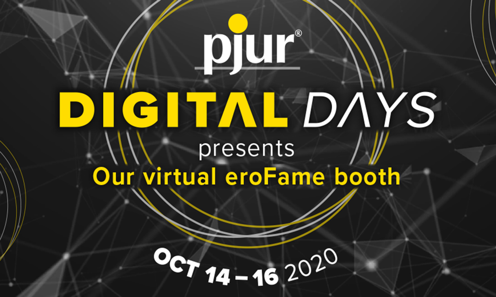 Pjur to Hold 'Digital Days' in Its Virtual eroFame Booth