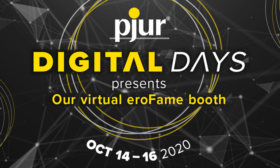 Pjur to Hold 'Digital Days' in Its Virtual eroFame Booth