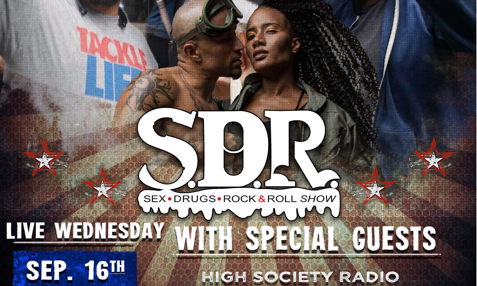 Jet Setting Jasmine and King Noire Visit 'The SDR Show' Tonight