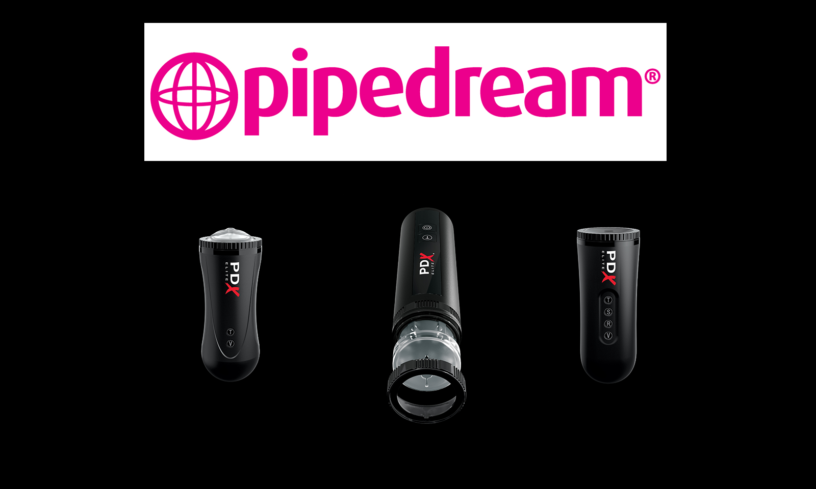 Pipedream's PDX Elite Offers Trio of New Moto-Masturbators