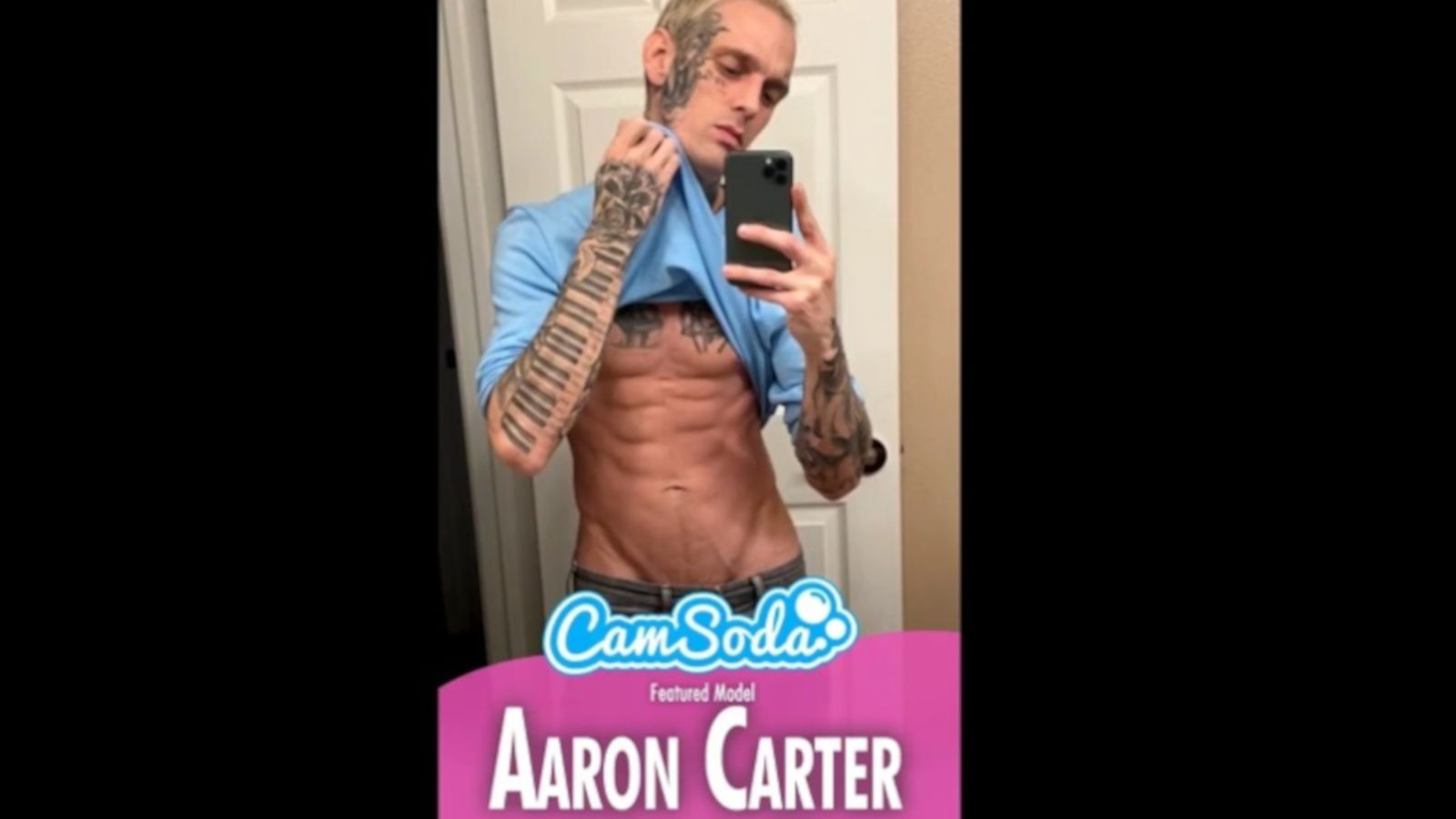 Aaron Carter to Perform His Music Live on CamSoda Tonight