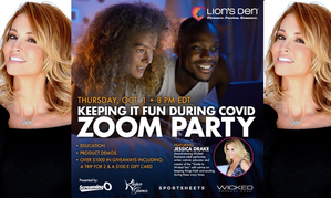 Jessica Drake to Co-Host Zoom Party With Lion’s Den on Oct. 1