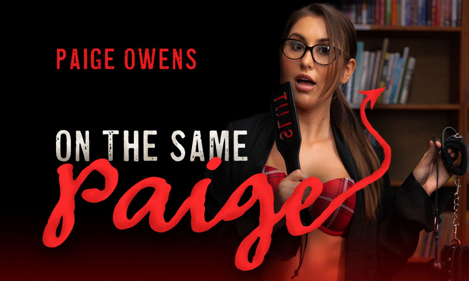 Paige Owens Is a Sexy Librarian Who Likes it Kinky in 5k VR