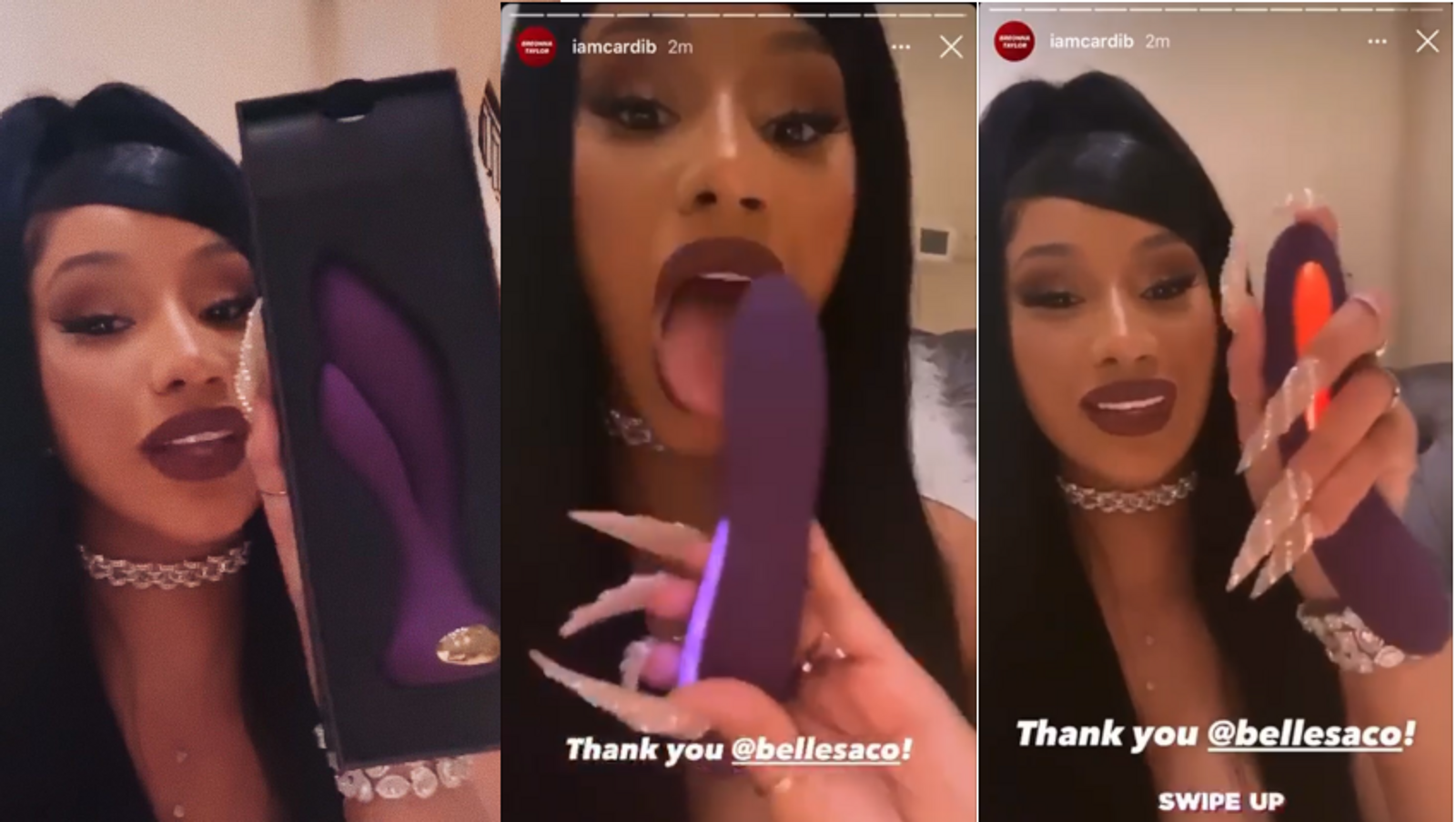 Cardi B Gifts Birthday Party-Goers Aurora Vibrator From Bellesa