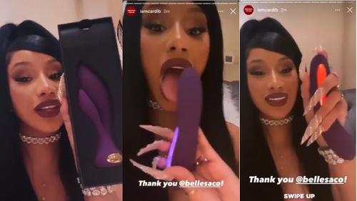 Cardi B Gifts Birthday Party-Goers Aurora Vibrator From Bellesa