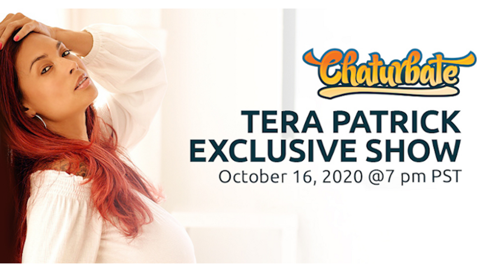 Tera Patrick Joins Chaturbate for Live Feature Show