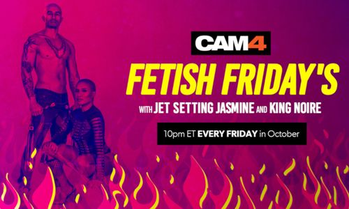 King Noire & Jet Setting Jasmine Bring #FetishFriday to Cam4