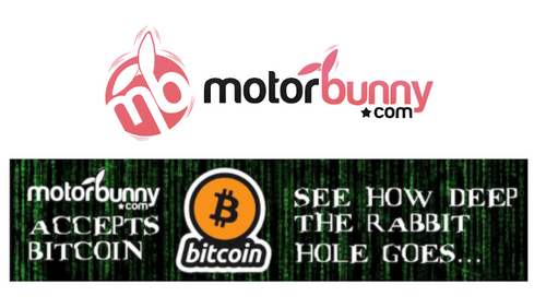 Motorbunny Now Accepts Bitcoin
