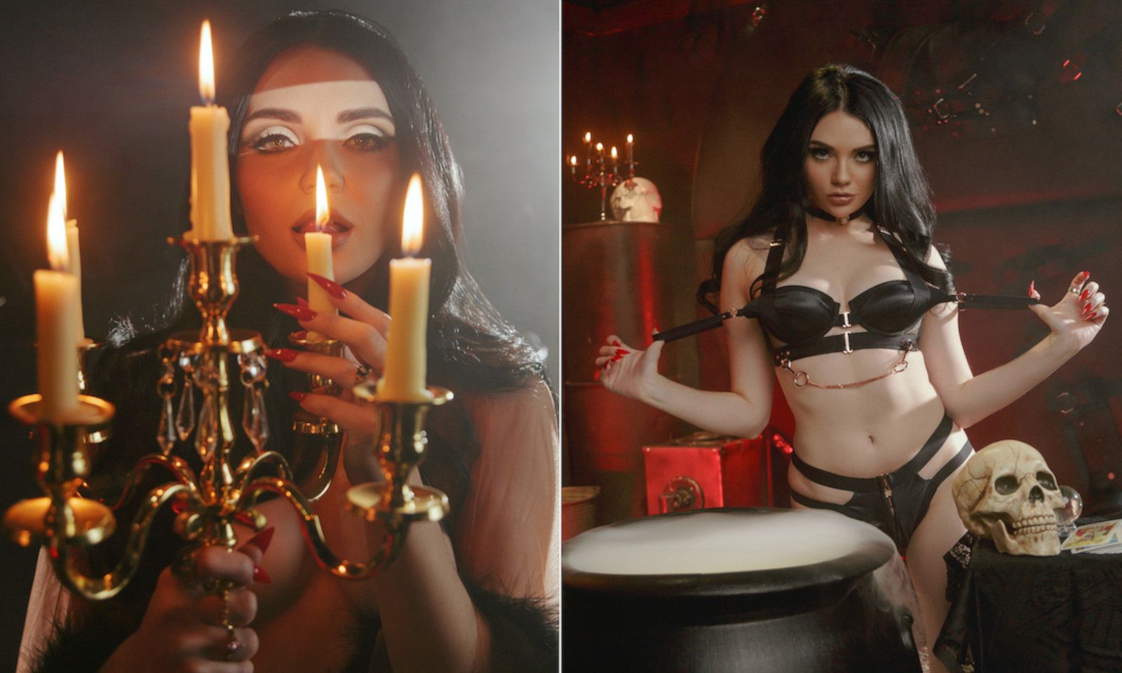 Playboy Plus Premieres Catjira Halloween-Themed Photoset