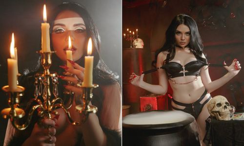 Playboy Plus Premieres Catjira Halloween-Themed Photoset