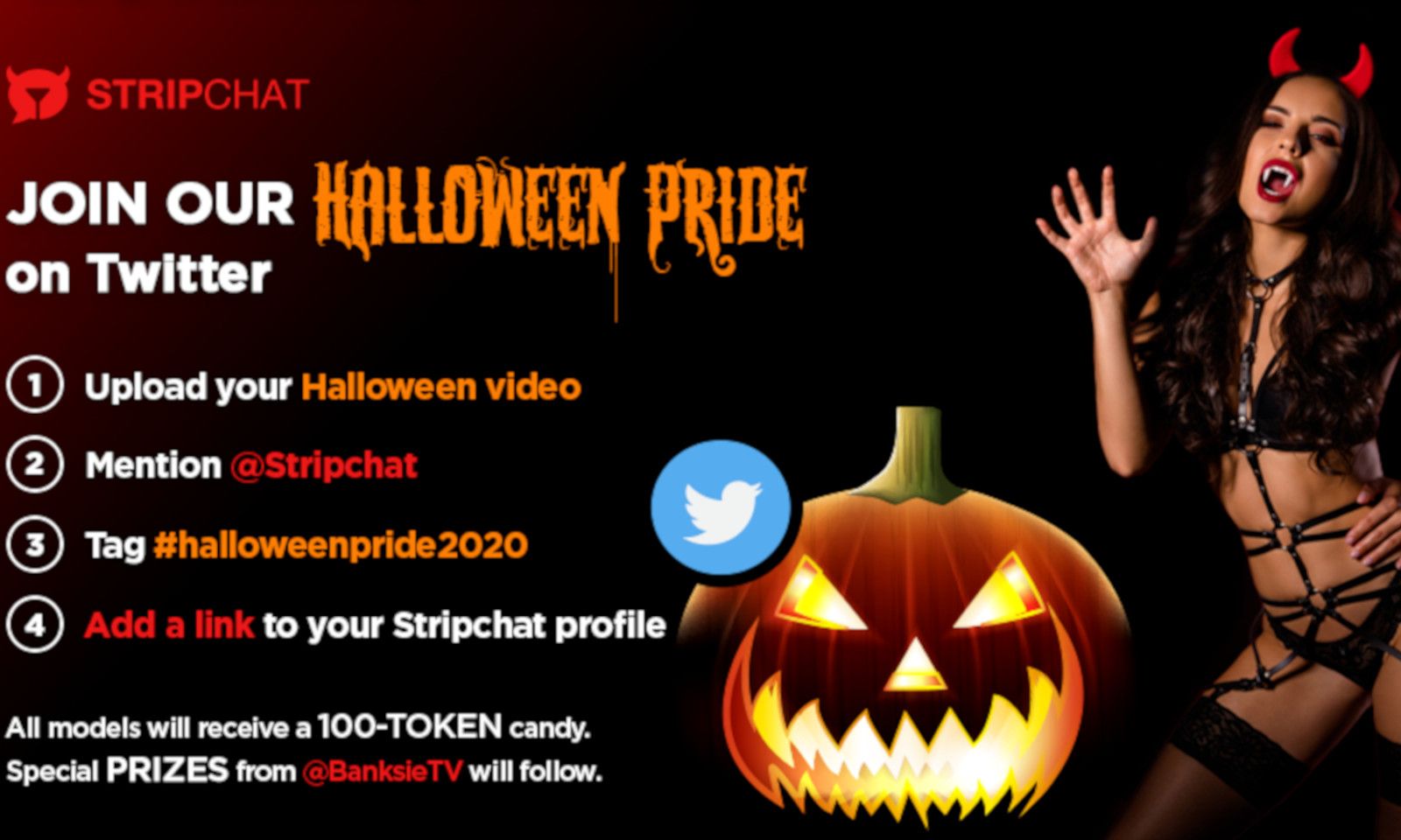 Stripchat Hosts 48 Hours of Halloween Streams, Video Contest