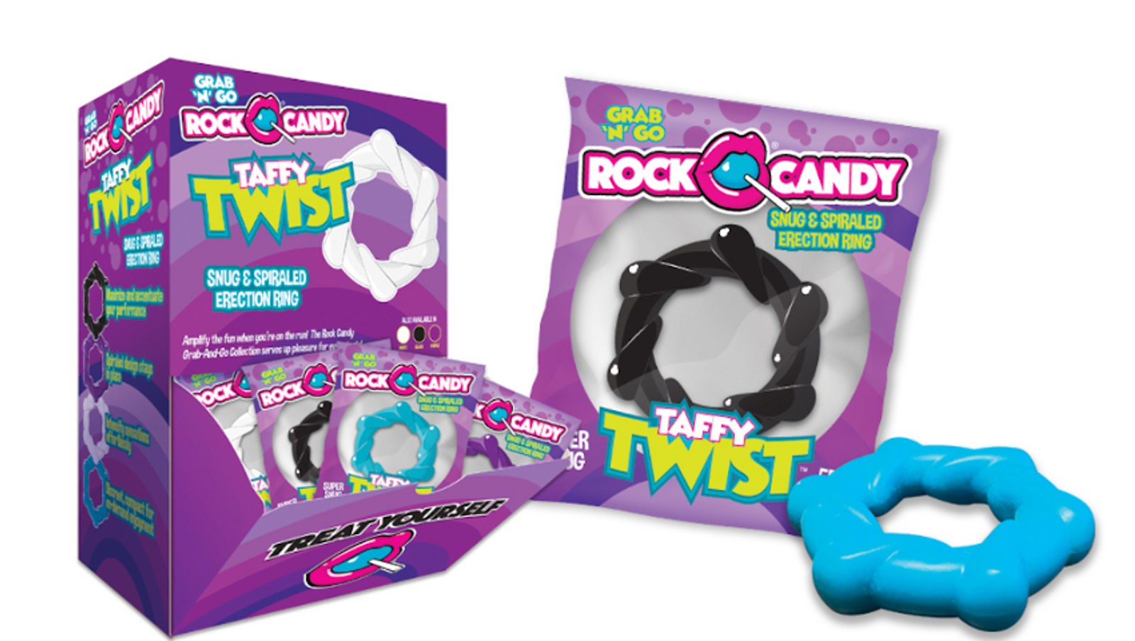 Rock Candy Unveils Taffy Twist C-Ring Grab-N-Go Display