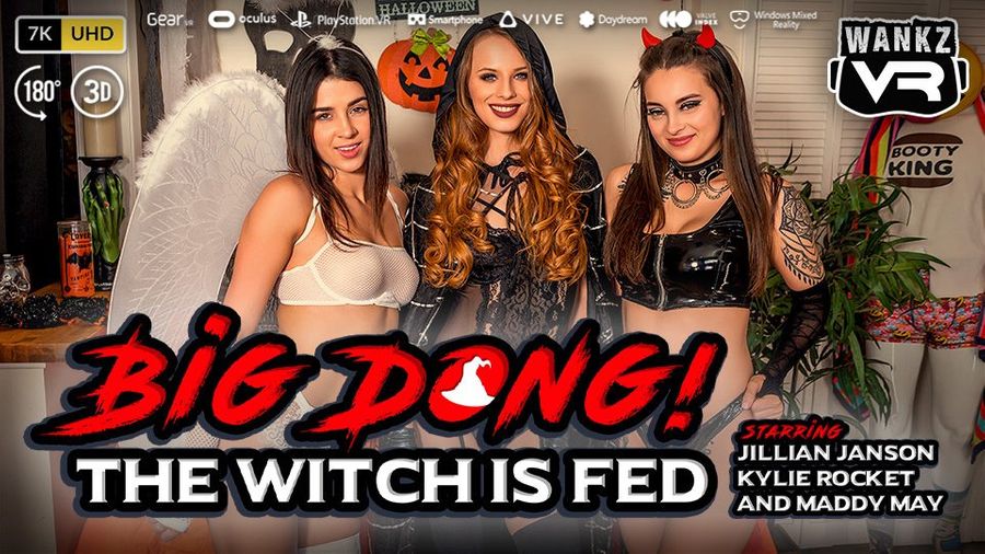 WankzVR Releases 'Big Dong! The Witch is Fed' for Halloween