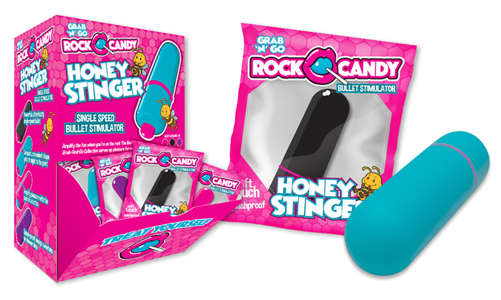 Rock Candy Toys Offers ‘Honey Stinger’ Grab-N-Go Display