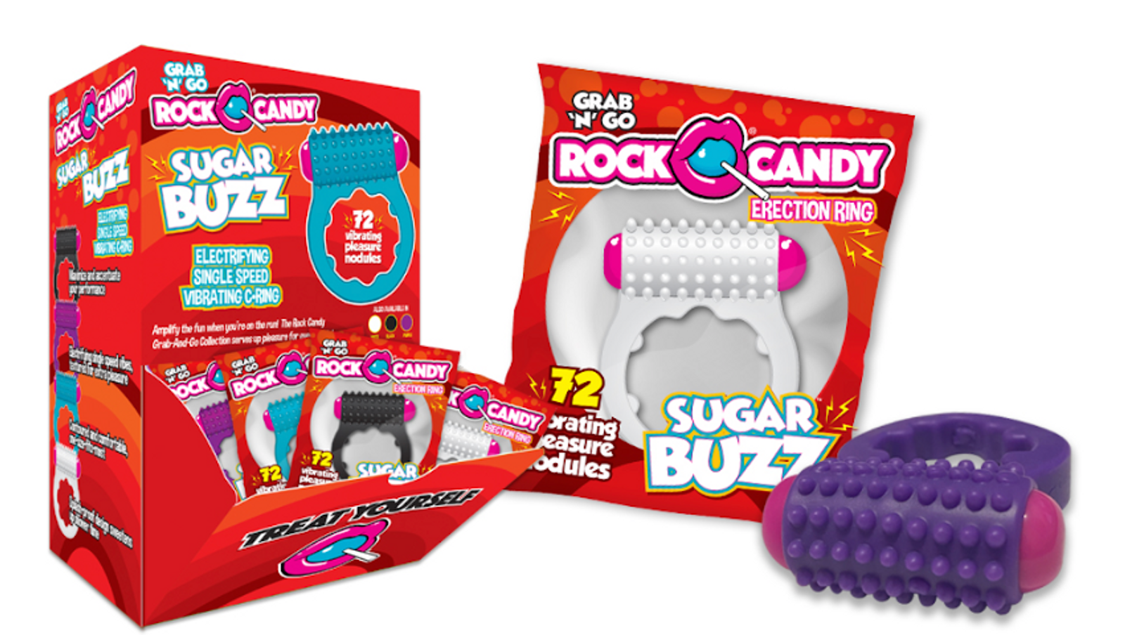 Rock Candy Toys Introduces ‘Sugar Buzz’ Grab-N-Go Display